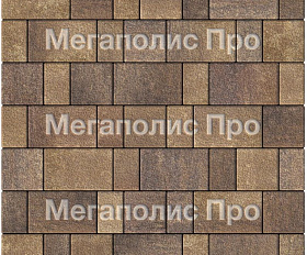Тротуарная плитка Выбор Старый город Листопад 1Ф.6 60 мм. Мокко Гранит