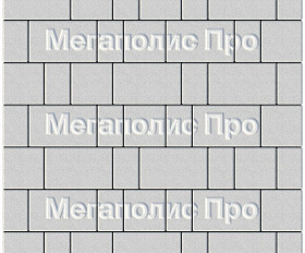 Тротуарная плитка Выбор Старый город 1Ф.6 60 мм. Белый