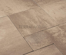 Тротуарная плитка Terrafaktura Ларго 60 мм Теплый песок
