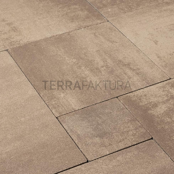 Тротуарная плитка Terrafaktura Ларго  60 мм Теплый песок фото 2