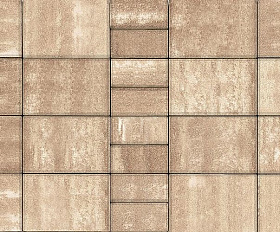 Тротуарная плитка Braer Мозаика 60 мм Миндаль