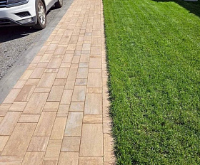 Тротуарная плитка Artstein Инсбрук Тироль 60 мм Color Mix Оливин