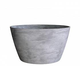 Кашпо Concretika Bowl D52 H29 Concrete Grey Light