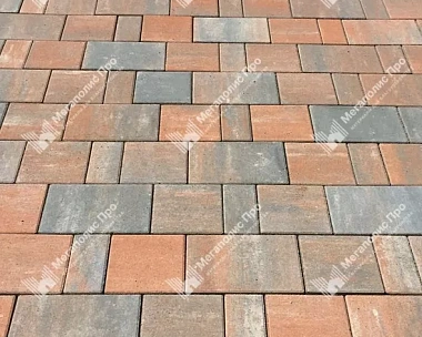 Тротуарная плитка Braer Старый Город Ландхаус 60 мм Colormix Койот