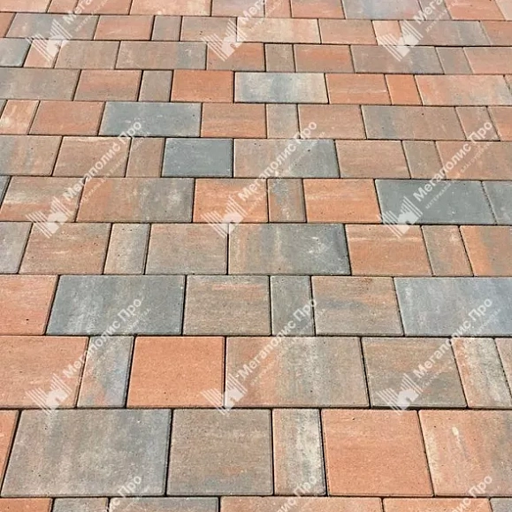 Тротуарная плитка Braer Старый Город Ландхаус 60 мм Colormix Койот фото 6