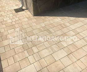 Тротуарная плитка Выбор Старый город Искусственный камень 1Ф.6 60 мм. Степняк