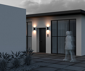 Настенный светильник (бра) Shim Maytoni O303WL-L24GF3K цвет Графит