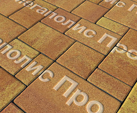 Тротуарная плитка Выбор Мюнхен Б.2. Фсм.6 60 мм Листопад Каир