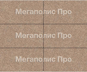 Тротуарная плита Фабрика Готика 600x300x80 мм Голд 15