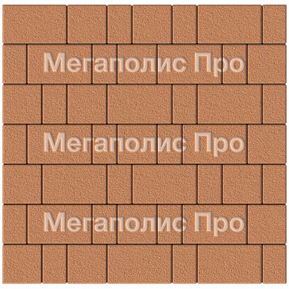 Тротуарная плитка Выбор Старый город А.1.Фсм.4 40 мм. Оранжевый Гранит фото 3