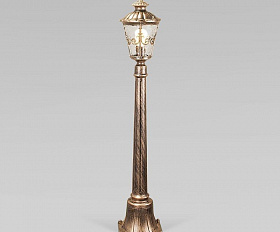 Уличный светильник Elektrostandard Diadema F IP44 GLYF-8046F черное золото