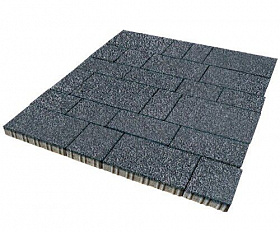 Тротуарный камень Artstein Инсбрук Тироль 60 мм Неро BackWash