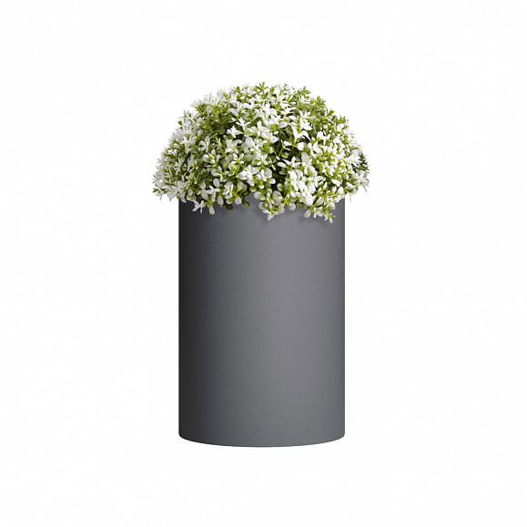 Кашпо TERRAFAKTURA Тюб M D40H60 Маренго фото 1