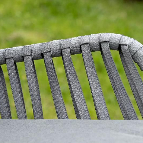 Подвесное кресло Капри 4SIS из искусственного ротанга, цвет серый фото 8