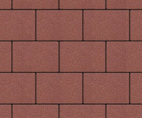 Тротуарная плитка Выбор Прямоугольник Б.1.П.8 300х200х80 мм Гранит Красный