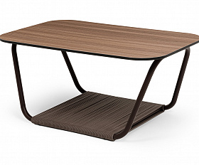 Гранада журнальный стол 90х60см из HPL, цвет дуб