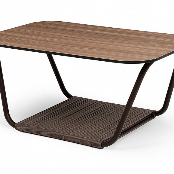 Гранада журнальный стол 90х60см из HPL, цвет дуб фото 3