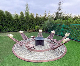 Relax 2 кресла + столик, Эбен