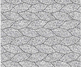 Тротуарная плитка Выбор Скошенный шестиугольник Б.1.ШГ.6 60 мм Черно-белый