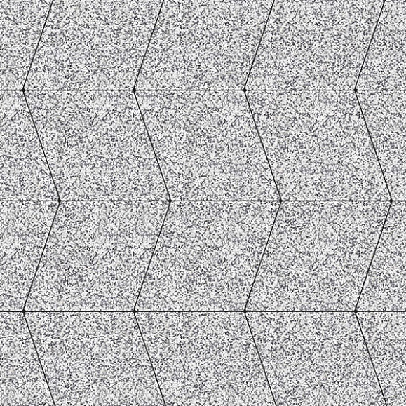 Тротуарная плитка Выбор Ромб Б.1.Р.8 Стоунмикс Бело-черный фото 1