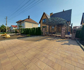 Тротуарная плита Artstein Инсбрук Ланс 60 мм Color Mix Тахель