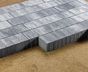 Тротуарная плитка 342 Механический завод Ригель трио 80 мм Арктика