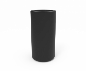 Кашпо Berkano Smoov Planter Cylinder DB Coal Black
