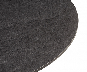 Тюльпан стол из HPL круглый Ø70см, цвет серый гранит