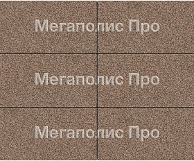 Тротуарная плита Фабрика Готика 600х300х60 мм Голд 16