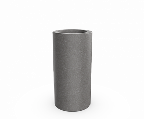 Кашпо Berkano Cilindro 60 Gray Granite