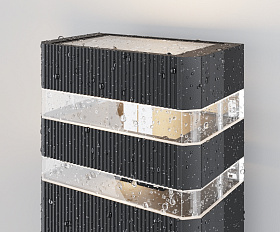 Настенный светильник (бра) Unter den Linden Maytoni O578WL-02B цвет Черный