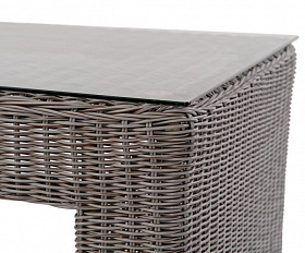 Стол плетеный кофейный из искусственного ротанга SUNSTONE Joygarden