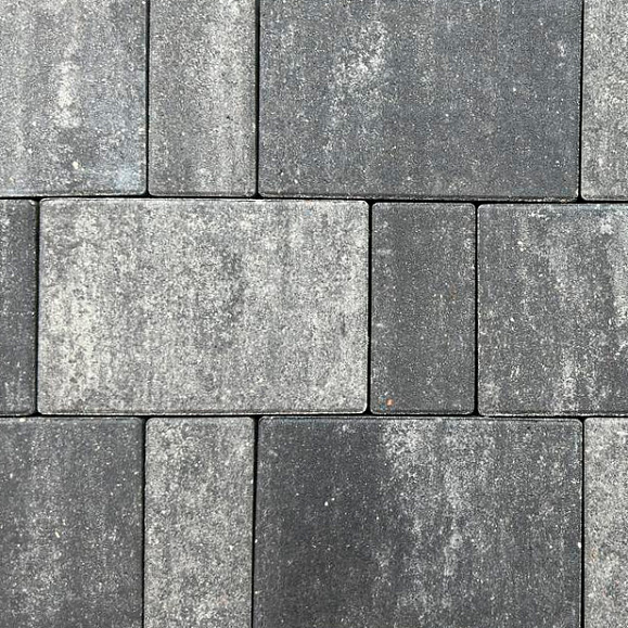 Тротуарная плитка Фабрика Готика Новый Город 240х160х60, 160х160х60, 80х160х60 мм Скала фото 1