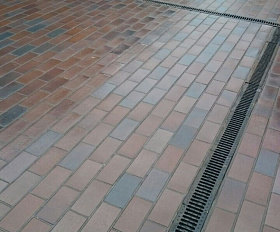 Тротуарная клинкерная плитка Stroeher 240х115х18 мм 124