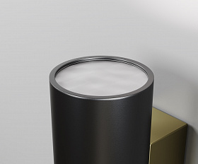 Настенный светильник (бра) Bowery Maytoni O582WL-02B цвет Черный