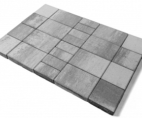 Тротуарная плитка Braer Мозаика 60 мм Туман