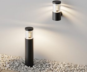 Ландшафтный светильник Spir Maytoni O439FL-L12GF3K цвет Графит