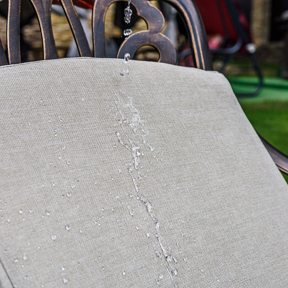 Обеденный комплект Wilhelm Royal Family из литого алюминия на 6 персон. Прямоугольный стол фото 9