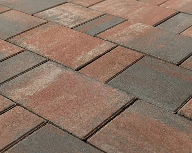 Тротуарная плитка Braer Старый Город Ландхаус 60 мм Colormix Койот