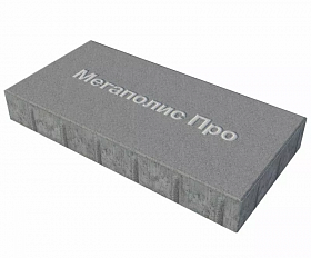 Пошаговая плита для дорожек 800х400х80 мм Серая