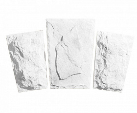 Замковый камень №3, цвет Белый