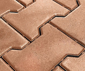 Тротуарная плитка Koldiz Катушка 60 мм Моно Бордовый