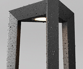 Ландшафтный светильник Luft Maytoni O466FL-L12B3K1 цвет Черный