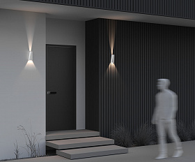 Архитектурная подсветка Times Square 3200К 6Вт IP 54 Maytoni O580WL-L6W цвет Белый