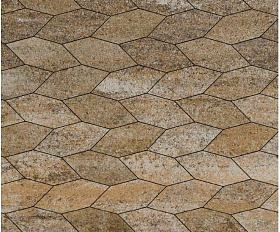 Тротуарная плитка Выбор Скошенный шестиугольник Б.1.ШГ.6 60 мм Искусственный камень Доломит