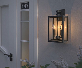 Уличный светильник Elektrostandard Candle D 35150/D черный