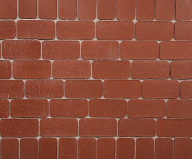 Клинкерная брусчатка ЛСР Эдинбург R25 200х100х50 мм, темно-красный