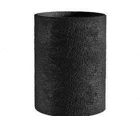 Кашпо Concretika Cylinder D50 H65 Black Max