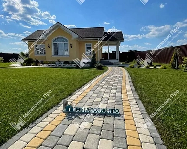 Тротуарная плитка Braer Классико ColorMix 60 мм Туман