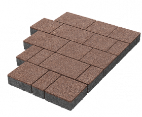 Тротуарная плитка Stellard Новый город 60 мм Капучино